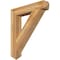 Ekena Millwork Traditional Arts & Crafts Rough Sawn Bracket, Western Red Cedar, 6"W x 36"D x 40"H BKT06X36X40TRA03RWR - alternate 1